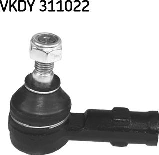 SKF VKDY 311022 - Накрайник на напречна кормилна щанга vvparts.bg