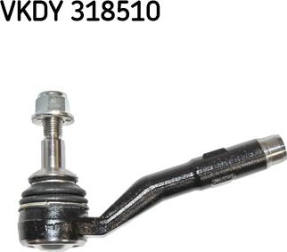 SKF VKDY 318510 - Накрайник на напречна кормилна щанга vvparts.bg