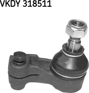 SKF VKDY 318511 - Накрайник на напречна кормилна щанга vvparts.bg