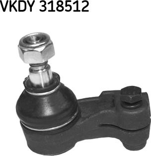 SKF VKDY 318512 - Накрайник на напречна кормилна щанга vvparts.bg