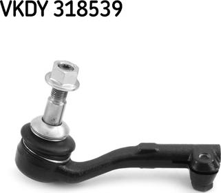 SKF VKDY 318539 - Накрайник на напречна кормилна щанга vvparts.bg