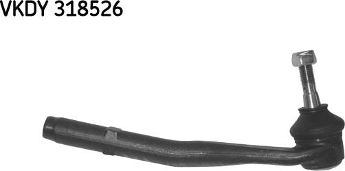 SKF VKDY 318526 - Накрайник на напречна кормилна щанга vvparts.bg