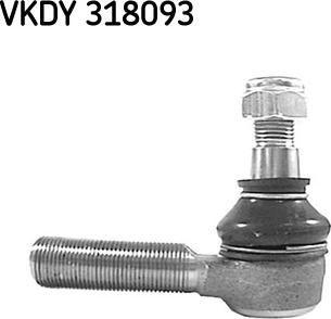 SKF VKDY 318093 - Накрайник на напречна кормилна щанга vvparts.bg