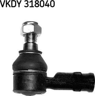 SKF VKDY 318040 - Накрайник на напречна кормилна щанга vvparts.bg