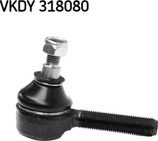 SKF VKDY 318080 - Накрайник на напречна кормилна щанга vvparts.bg