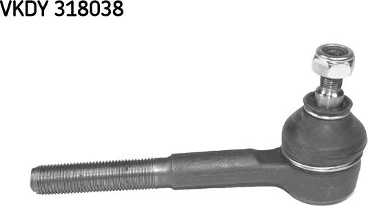 SKF VKDY 318038 - Накрайник на напречна кормилна щанга vvparts.bg