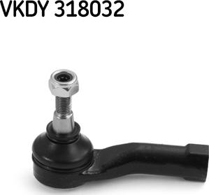 SKF VKDY 318032 - Накрайник на напречна кормилна щанга vvparts.bg