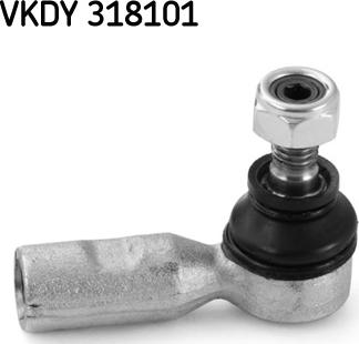 SKF VKDY 318101 - Накрайник на напречна кормилна щанга vvparts.bg