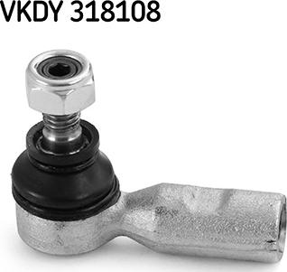 SKF VKDY 318108 - Накрайник на напречна кормилна щанга vvparts.bg