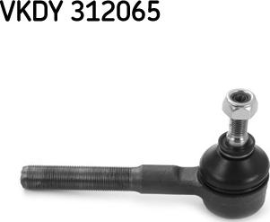 SKF VKDY 312065 - Накрайник на напречна кормилна щанга vvparts.bg