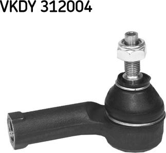 SKF VKDY 312004 - Накрайник на напречна кормилна щанга vvparts.bg