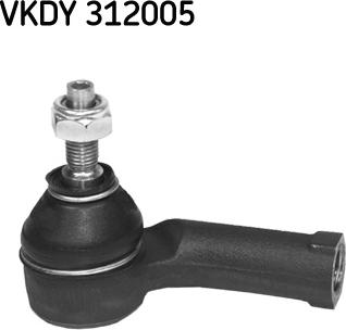 SKF VKDY 312005 - Накрайник на напречна кормилна щанга vvparts.bg