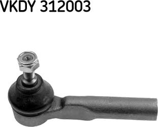 SKF VKDY 312003 - Накрайник на напречна кормилна щанга vvparts.bg