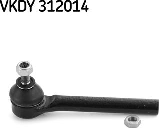 SKF VKDY 312014 - Накрайник на напречна кормилна щанга vvparts.bg