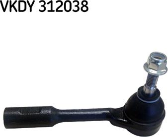 SKF VKDY 312038 - Накрайник на напречна кормилна щанга vvparts.bg