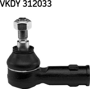 SKF VKDY 312033 - Накрайник на напречна кормилна щанга vvparts.bg