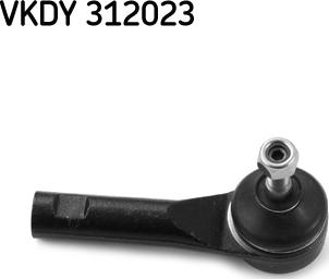 SKF VKDY 312023 - Накрайник на напречна кормилна щанга vvparts.bg