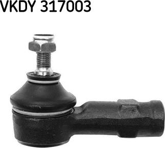 SKF VKDY 317003 - Накрайник на напречна кормилна щанга vvparts.bg