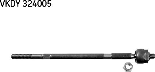 SKF VKDY 324005 - Аксиален шарнирен накрайник, напречна кормилна щанга vvparts.bg