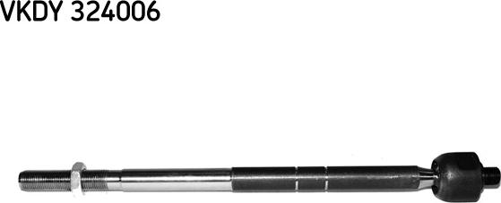 SKF VKDY 324006 - Аксиален шарнирен накрайник, напречна кормилна щанга vvparts.bg