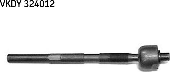 SKF VKDY 324012 - Аксиален шарнирен накрайник, напречна кормилна щанга vvparts.bg