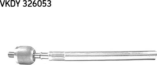 SKF VKDY 326053 - Аксиален шарнирен накрайник, напречна кормилна щанга vvparts.bg