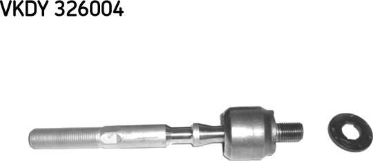 SKF VKDY 326004 - Аксиален шарнирен накрайник, напречна кормилна щанга vvparts.bg