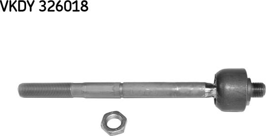 SKF VKDY 326018 - Аксиален шарнирен накрайник, напречна кормилна щанга vvparts.bg
