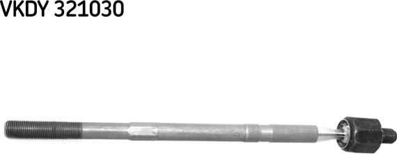 SKF VKDY 321030 - Аксиален шарнирен накрайник, напречна кормилна щанга vvparts.bg