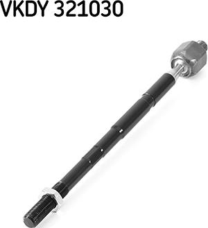 SKF VKDY 321030 - Аксиален шарнирен накрайник, напречна кормилна щанга vvparts.bg