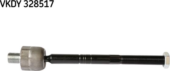 SKF VKDY 328517 - Аксиален шарнирен накрайник, напречна кормилна щанга vvparts.bg