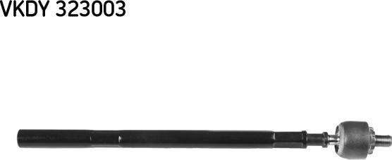 SKF VKDY 323003 - Аксиален шарнирен накрайник, напречна кормилна щанга vvparts.bg