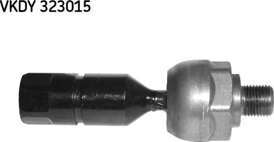 SKF VKDY 323015 - Аксиален шарнирен накрайник, напречна кормилна щанга vvparts.bg