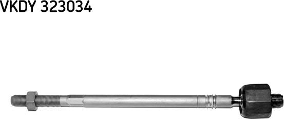 SKF VKDY 323034 - Аксиален шарнирен накрайник, напречна кормилна щанга vvparts.bg