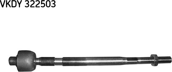 SKF VKDY 322503 - Аксиален шарнирен накрайник, напречна кормилна щанга vvparts.bg