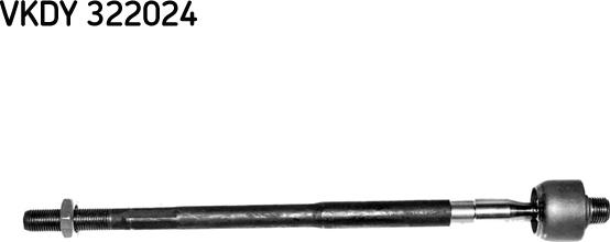 SKF VKDY 322024 - Аксиален шарнирен накрайник, напречна кормилна щанга vvparts.bg