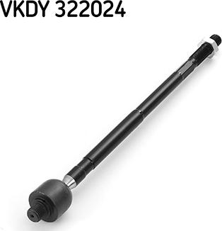 SKF VKDY 322024 - Аксиален шарнирен накрайник, напречна кормилна щанга vvparts.bg