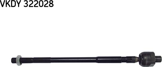 SKF VKDY 322028 - Аксиален шарнирен накрайник, напречна кормилна щанга vvparts.bg