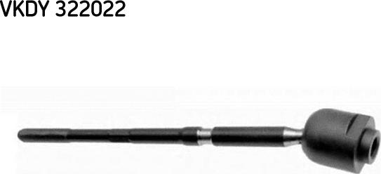 SKF VKDY 322022 - Аксиален шарнирен накрайник, напречна кормилна щанга vvparts.bg
