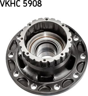 SKF VKHC 5908 - Главина на колелото vvparts.bg