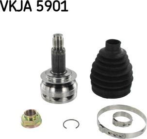 SKF VKJA 5901 - Каре комплект, полуоска vvparts.bg