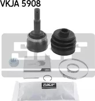 SKF VKJA 5908 - Каре комплект, полуоска vvparts.bg