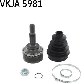 SKF VKJA 5981 - Каре комплект, полуоска vvparts.bg