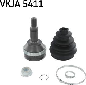 SKF VKJA 5411 - Каре комплект, полуоска vvparts.bg