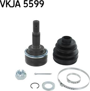 SKF VKJA 5599 - Каре комплект, полуоска vvparts.bg