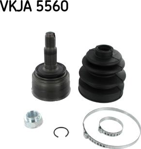 SKF VKJA 5560 - Каре комплект, полуоска vvparts.bg