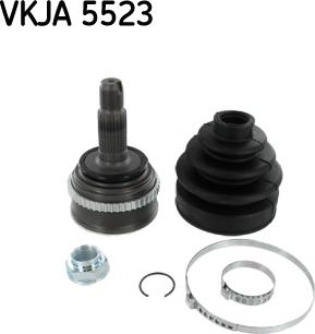 SKF VKJA 5523 - Каре комплект, полуоска vvparts.bg