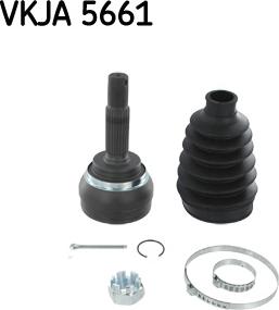 SKF VKJA 5661 - Каре комплект, полуоска vvparts.bg