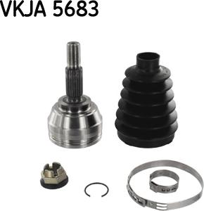 SKF VKJA 5683 - Каре комплект, полуоска vvparts.bg