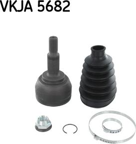 SKF VKJA 5682 - Каре комплект, полуоска vvparts.bg